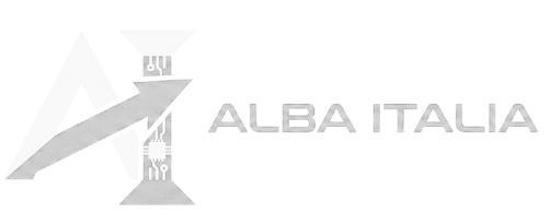 وصف بديل: شعار شركة إيطاليا الرقمية مع رمز إلكتروني وألوان علم إيطاليا.