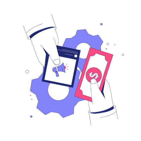 محتوى تسويقي وإعلانات لزيادة المبيعات.